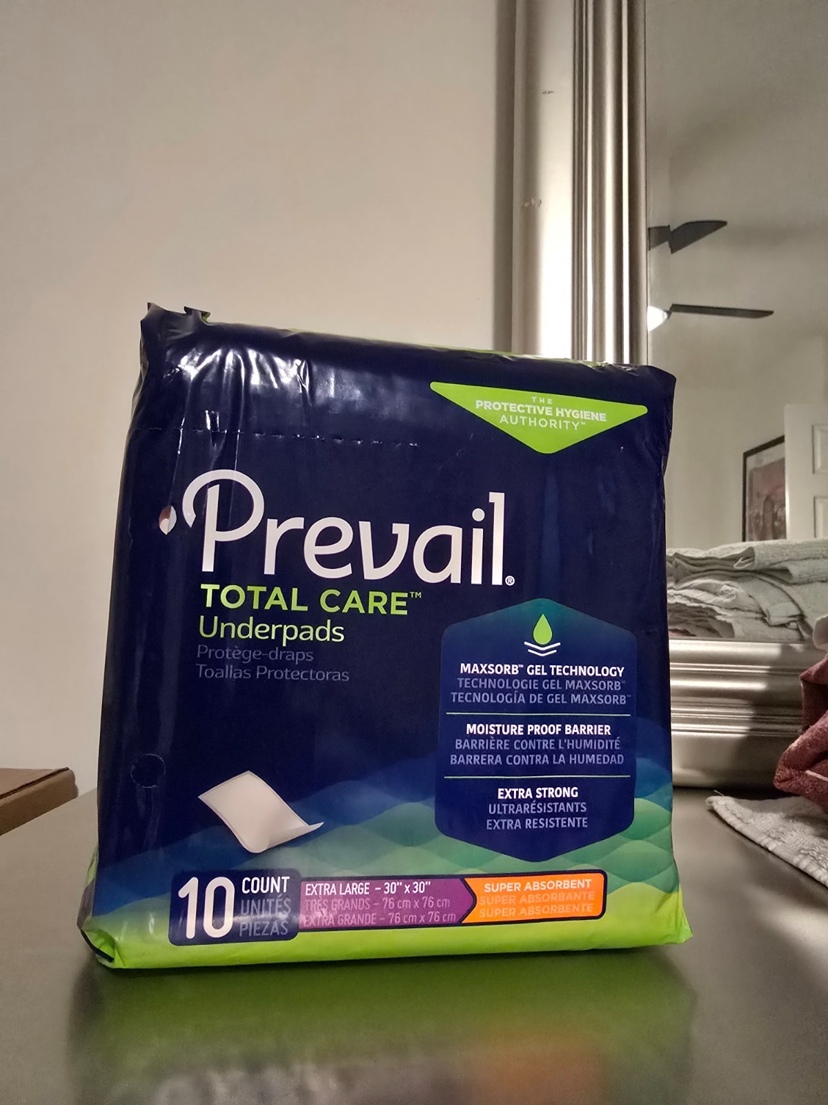 Prevail Underpad 30X30″ 12 pack