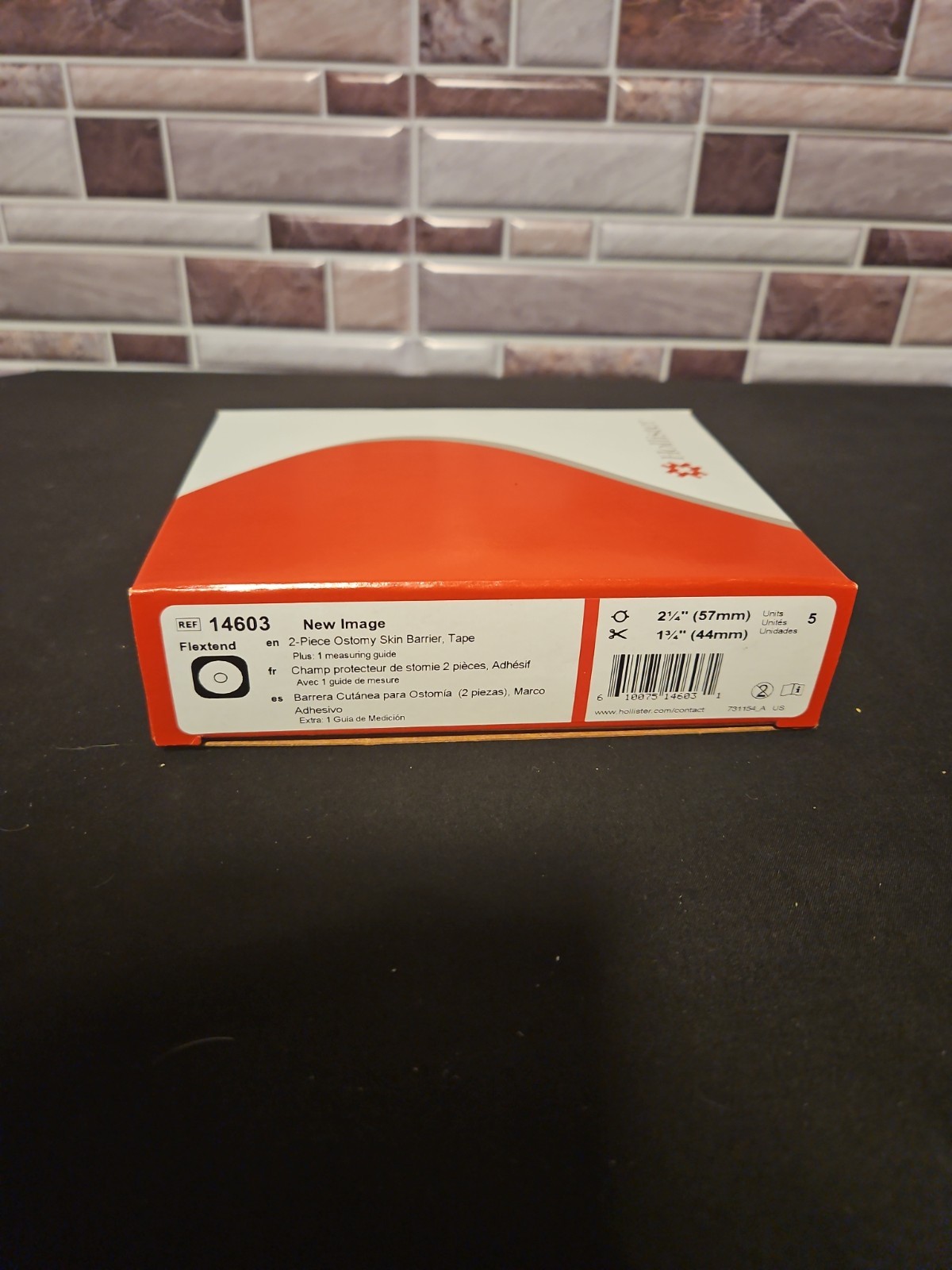 5 Ct Hollister 14603 New Image Skin Barrier 2-1/4″, CTF 1-3/4″ Exp 2030