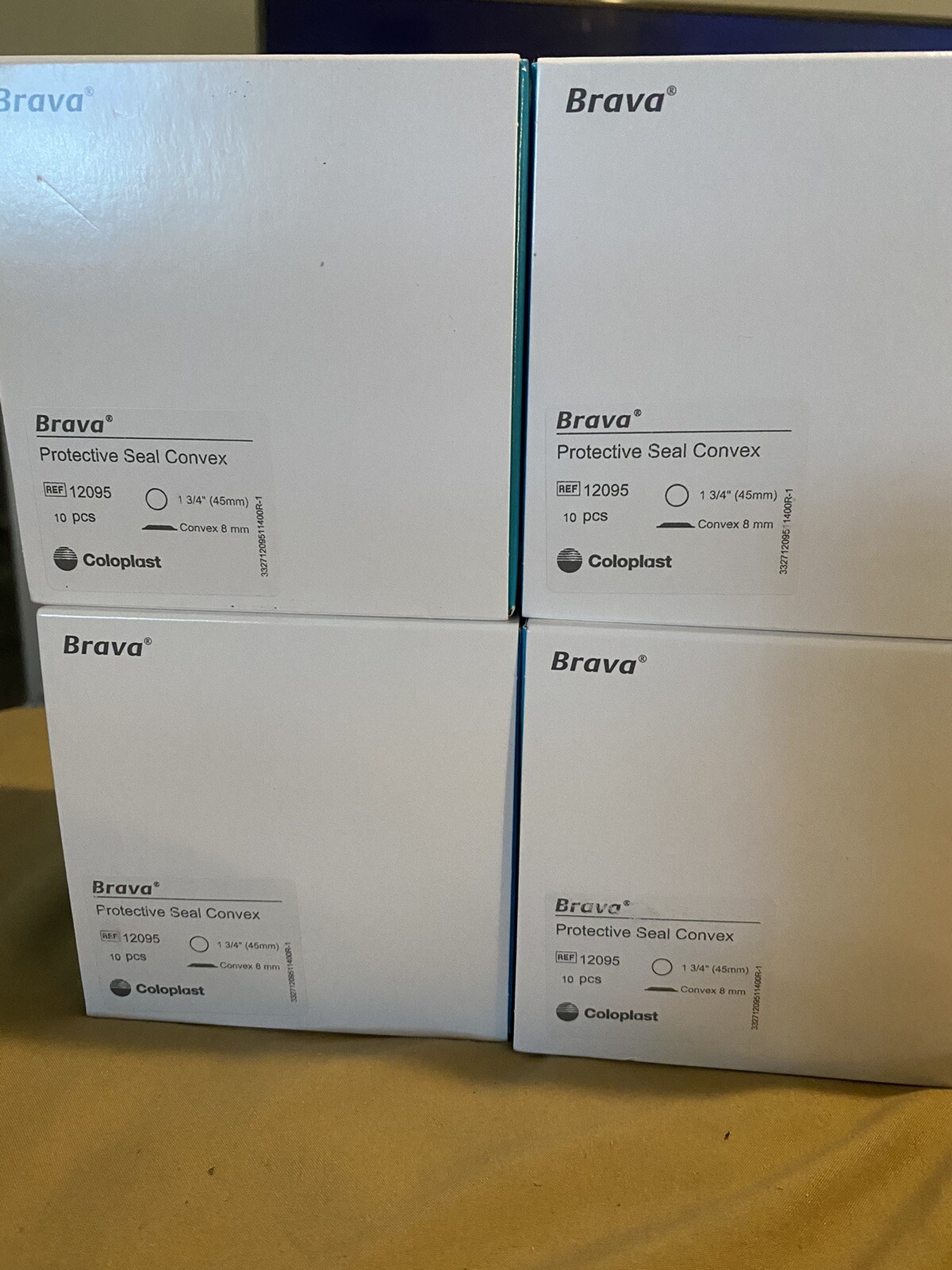 Brava 12095. Coloplast protective seal, convex 1-3/4″, Lot Of 2, 10 Per Box!