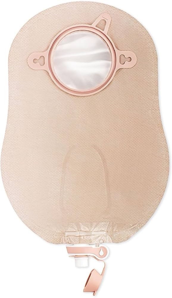 Hollister 18923 New Image 2-Piece Urostomy Pouch Ultra Clear 2-1/4” 10/Box