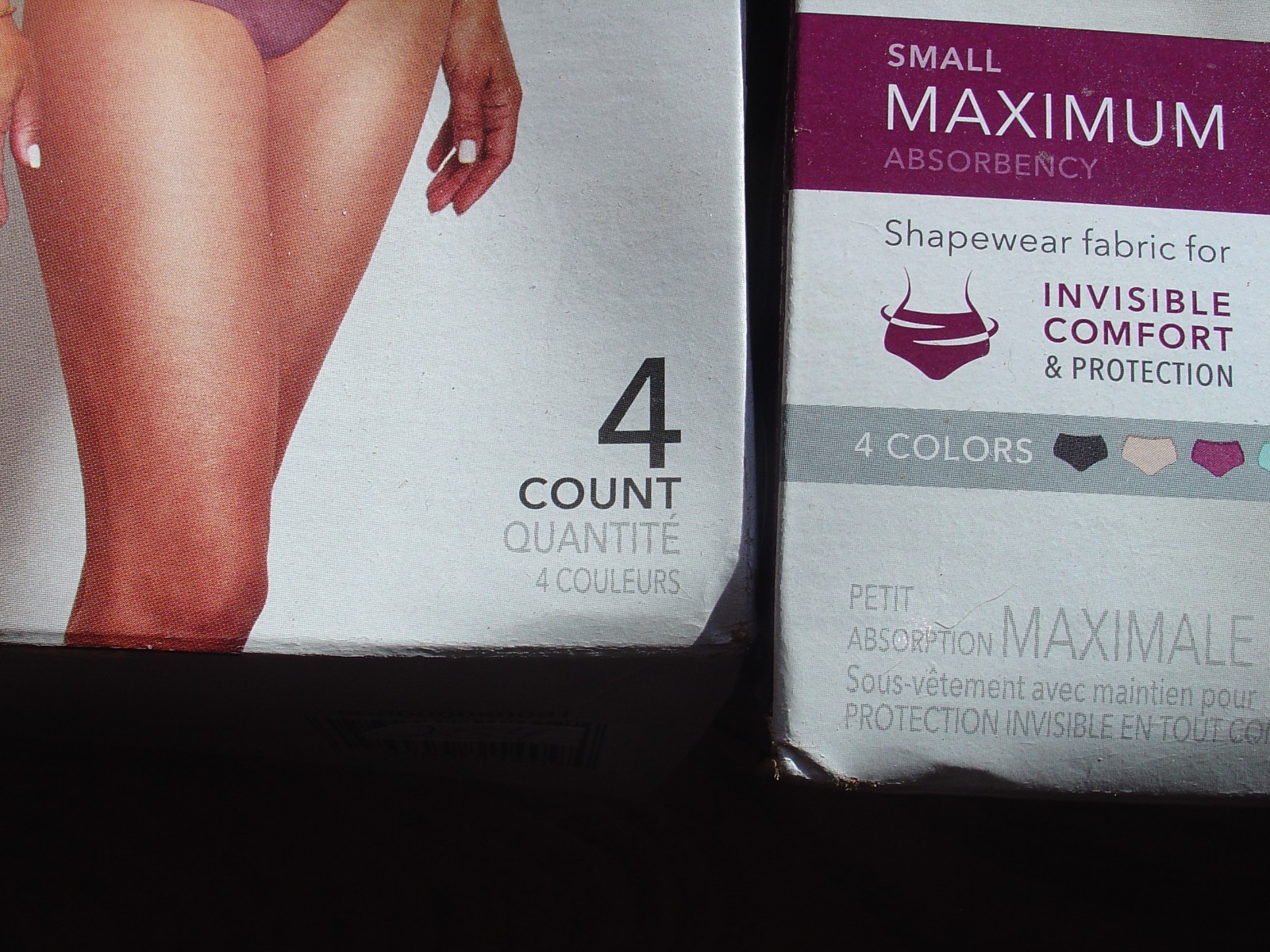 Depend Silhouette Incontinence Underwear for Women Small Maximum Absorbency Lot