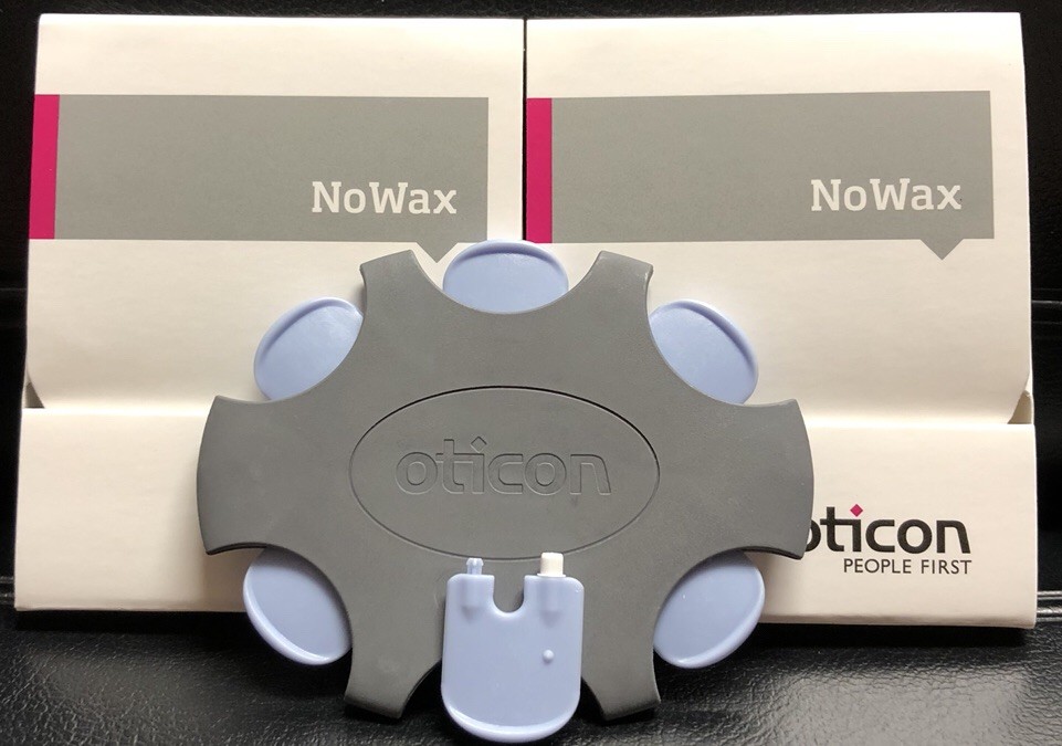 2 Packs Of Oticon NoWax Filters For Hearing Aids. 12 Filters Total.
