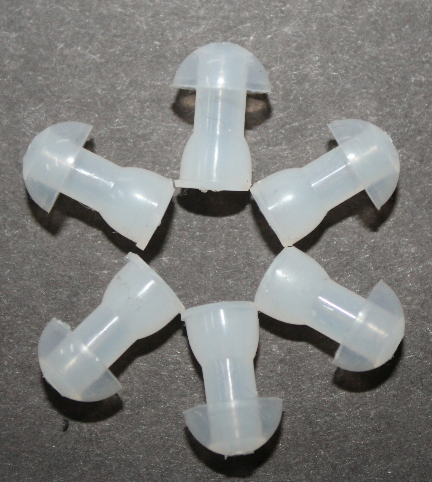 Pack of 6 Domes Suitable for Siemens, Phonak, Resound Amplifier.