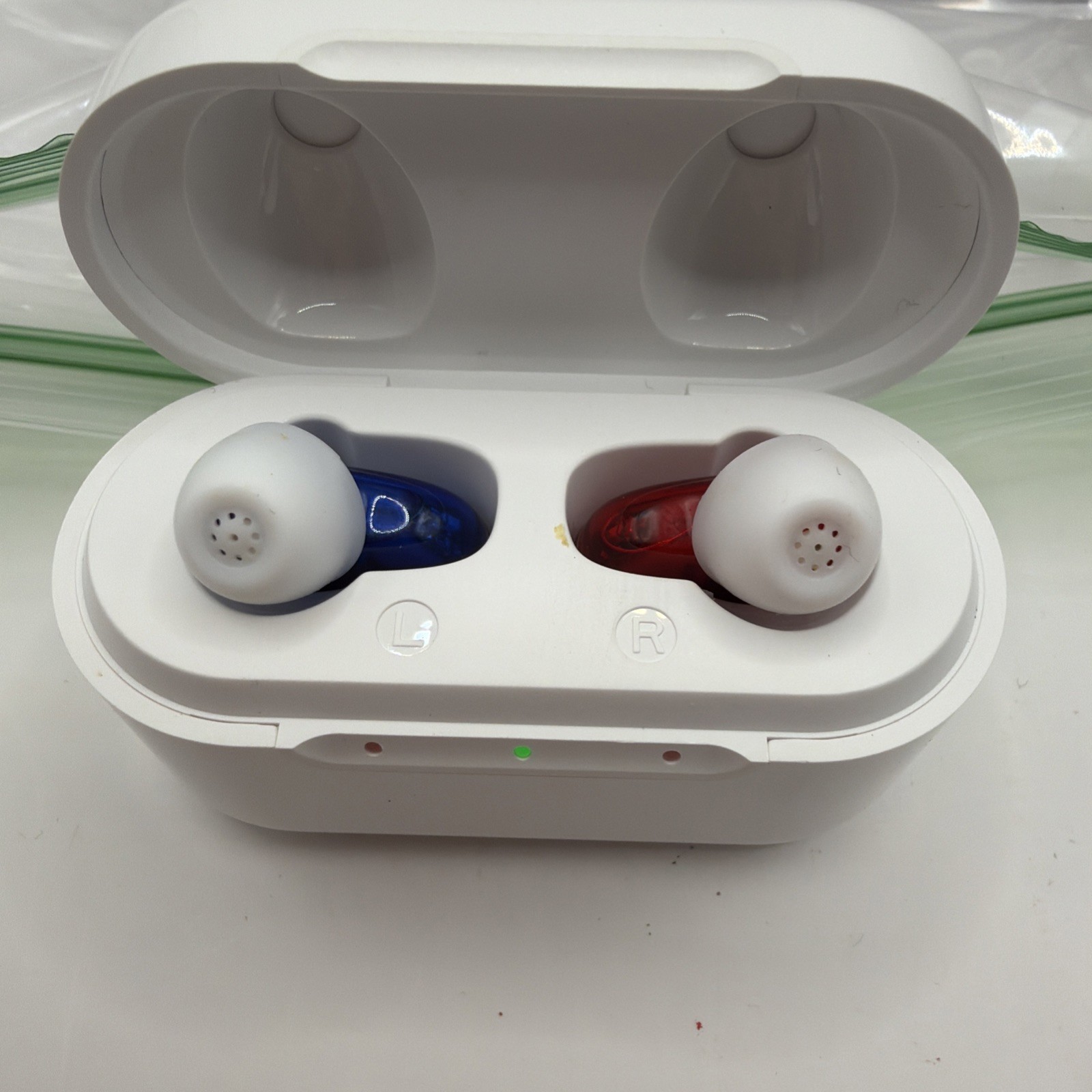 NANO OTC CIC Digital Hearing Aids Rechargeable Right & Left Devices w/Charger F