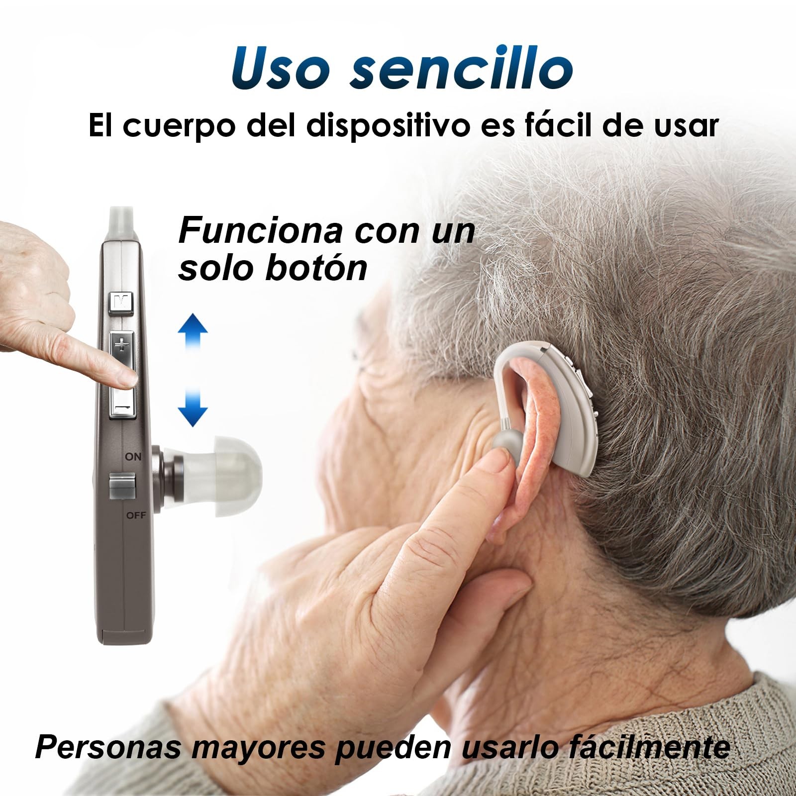 Britzgo Bha-220S Hearing Amplifier Modern And Fashion Designed Adjustable Tube