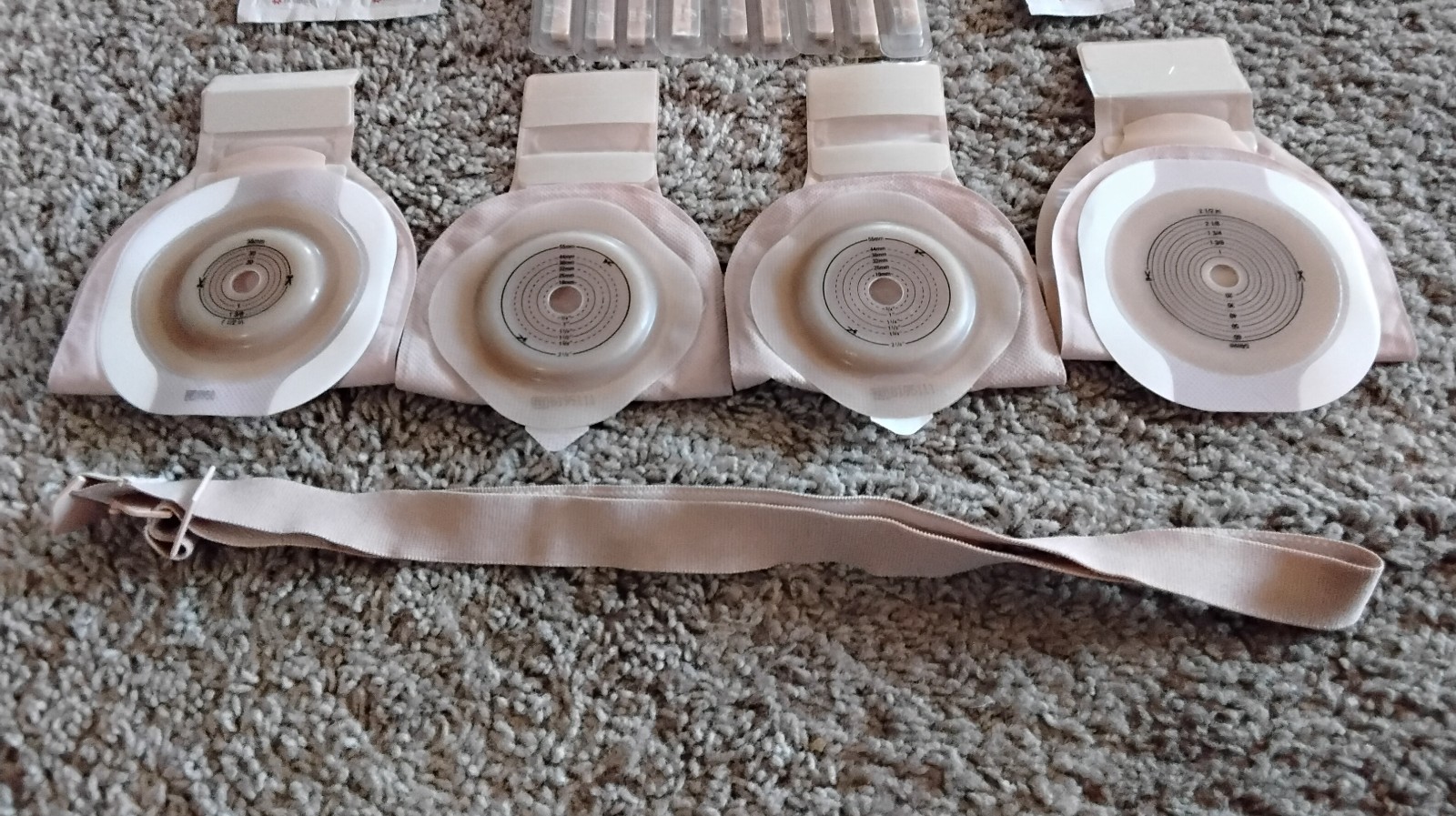 Hollister and Coloplast Ostomy Supplies: Bags, Barriers, Lubricant, Rings Extras