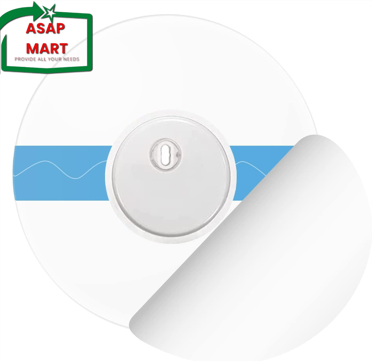 Sensor Covers for Libre 3, Waterproof-50 Pack Adhesive Patches,Transparent CGM