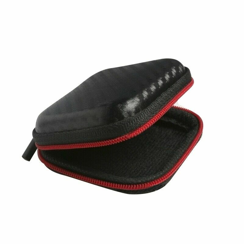 1X Storage Case Bag Box Zipper for Hearing Aids Earbuds hands free USA