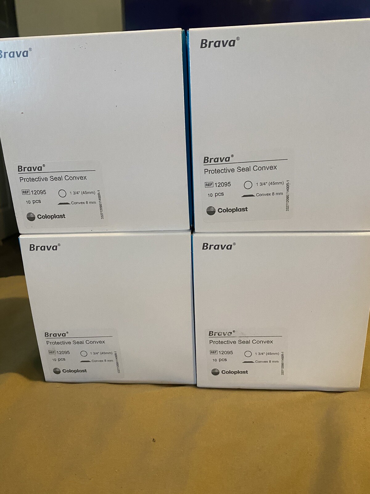 Brava 12095. Coloplast protective seal, convex 1-3/4″, Lot Of 2, 10 Per Box!