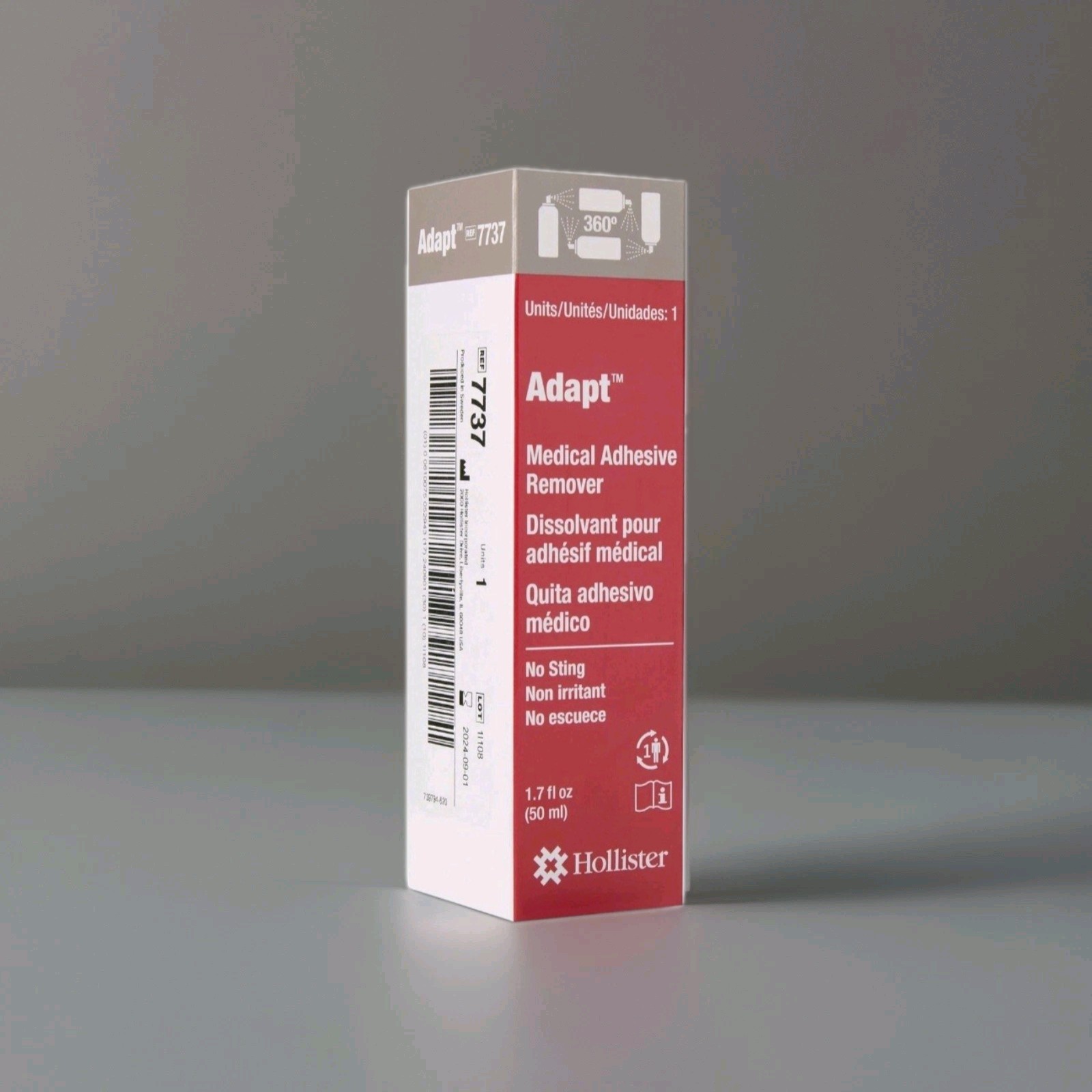 🚨 Hollister Adapt Medical Adhesive Remover Spray, 1.7 oz – NEW SEALED