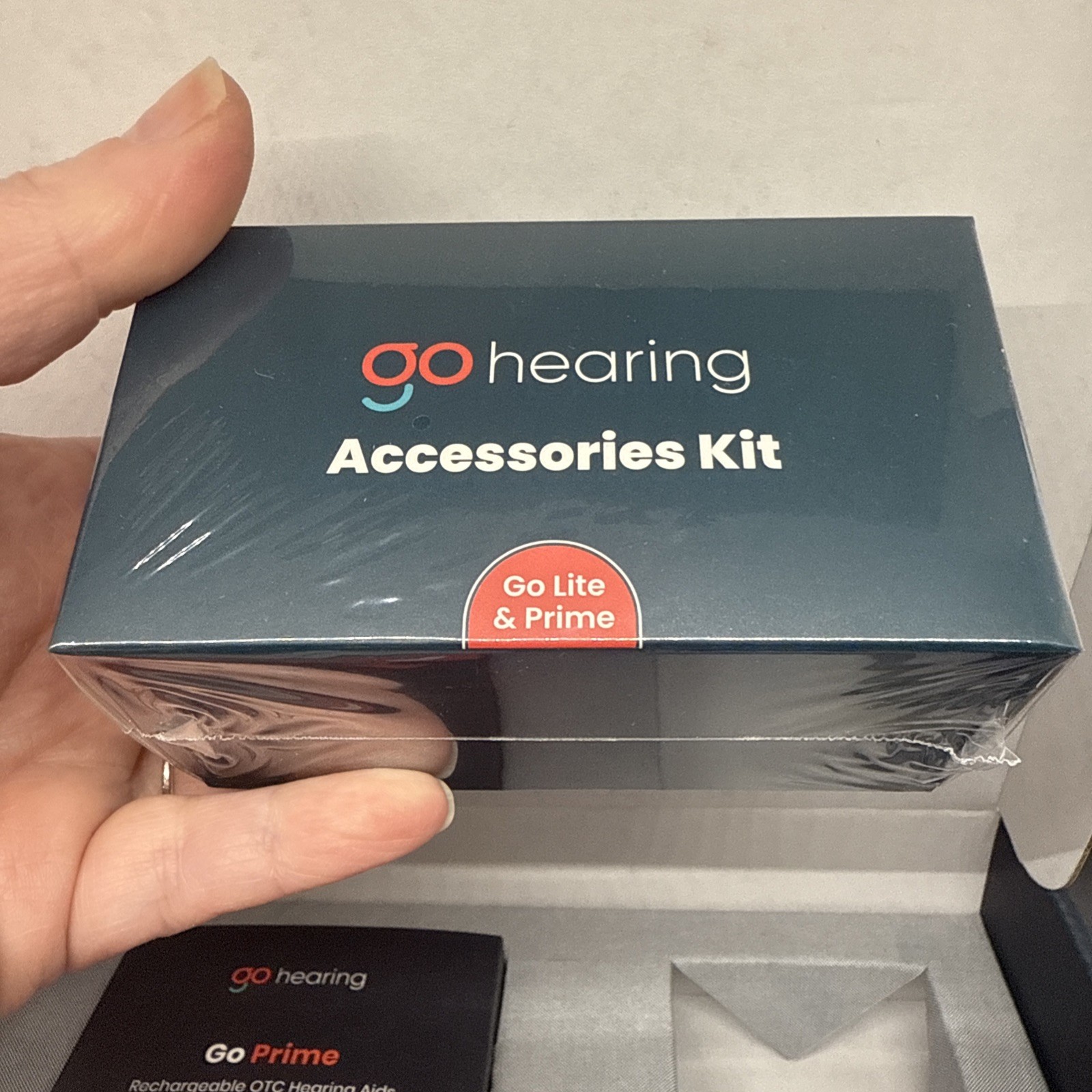 Go Hearing Prime OTC Rechargeable Hearing Aid Bundle Kit – Sealed New
