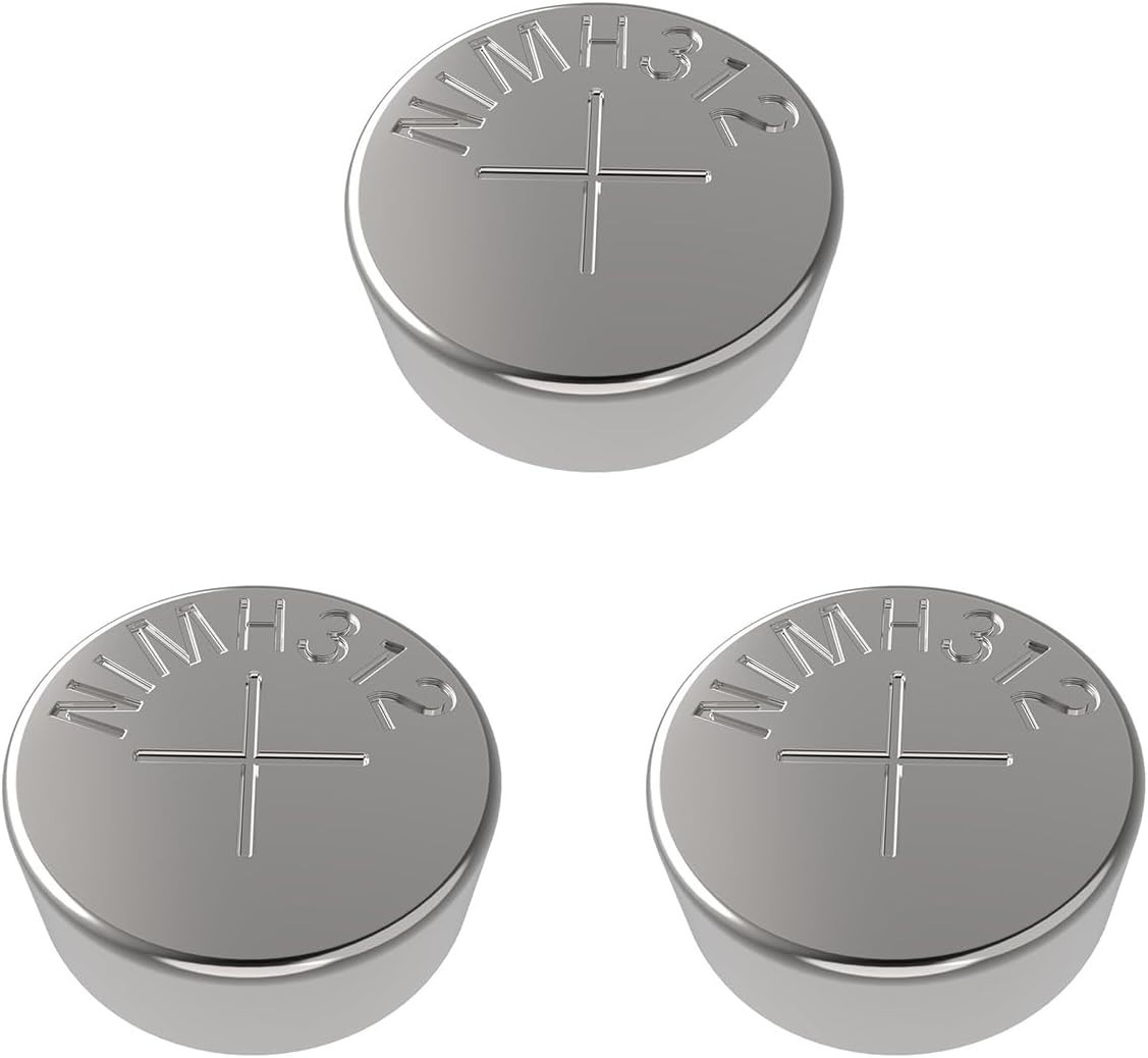 Rechargeable 312 Hearing Aid Batteries and Charger, Hearing Aid Charger Trave…