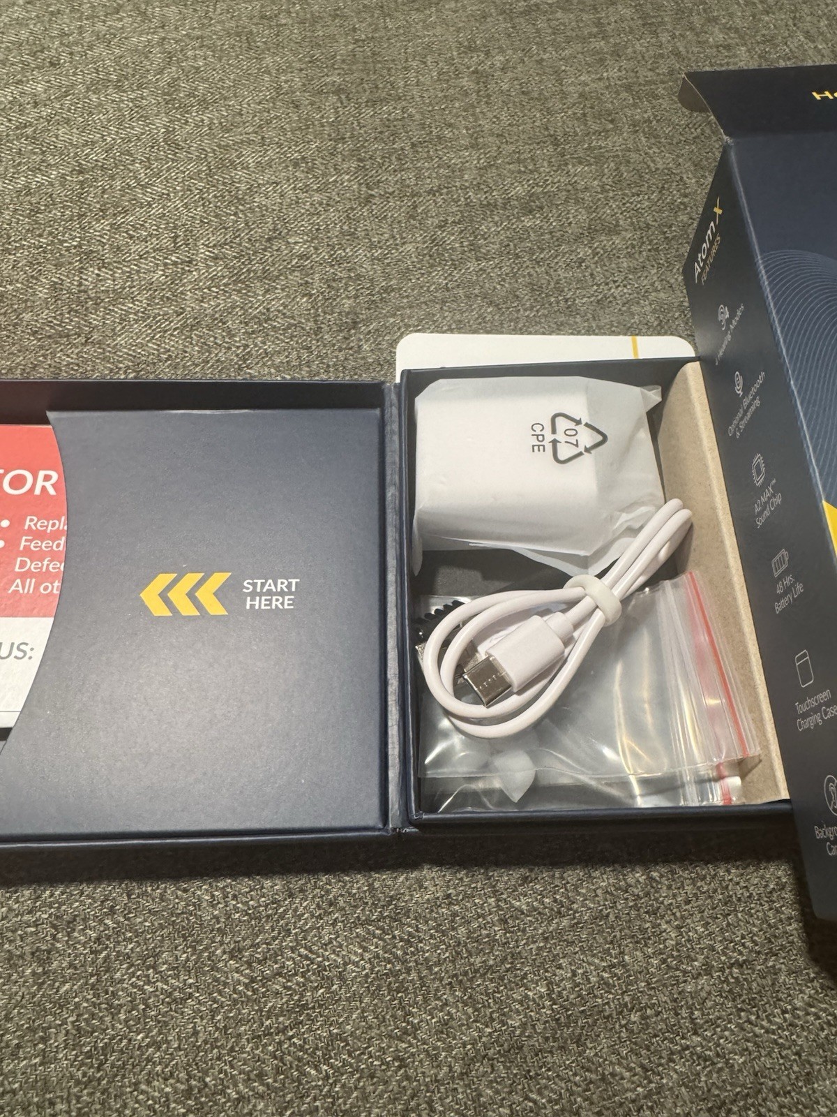 BRAND NEW Audien Hearing ATOM X Wireless Rechargeable OTC Hearing Aid