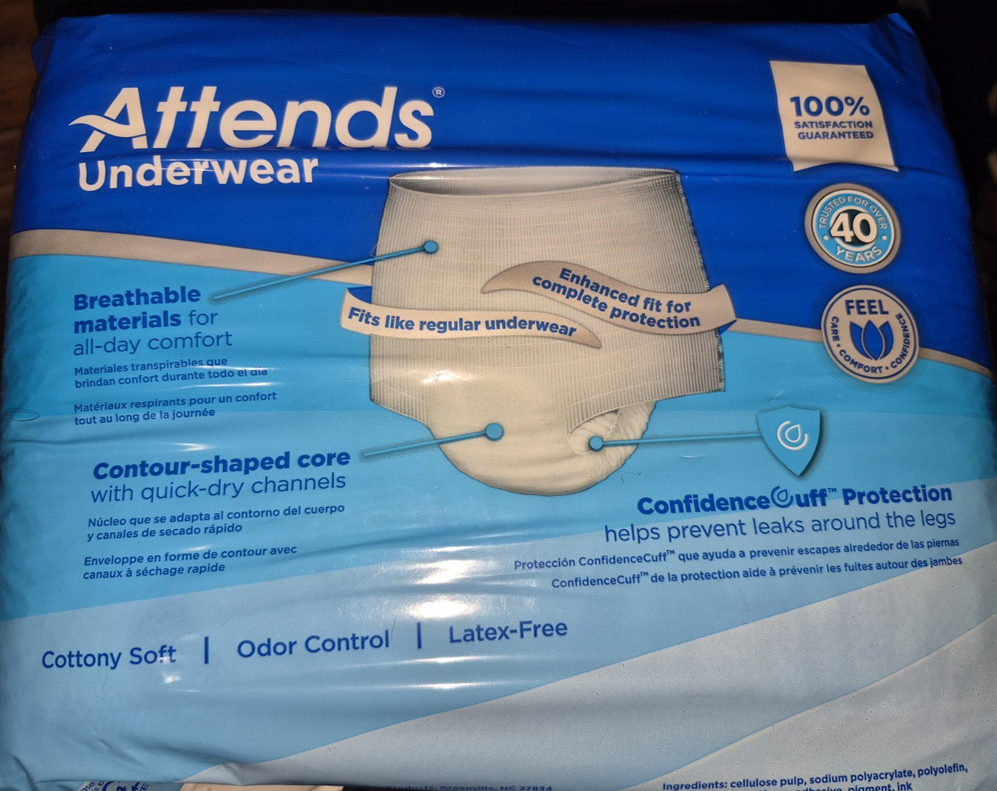Attends Underwear MEDIUM 20 count APP0720