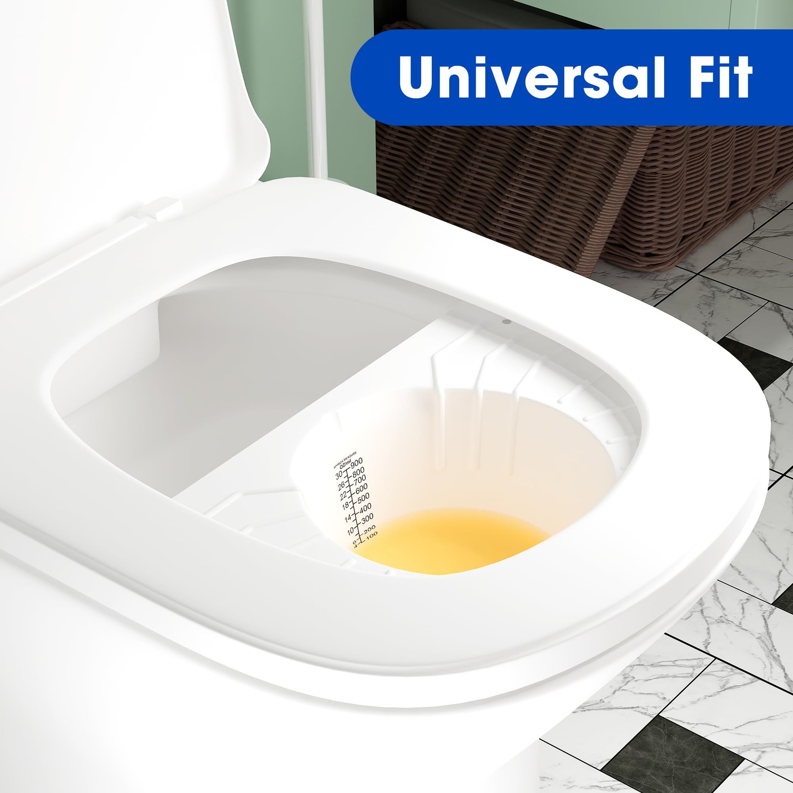 Urine Hats for Toilets, Specimen Collection Pan, Universal Toilet Hats to Cat…