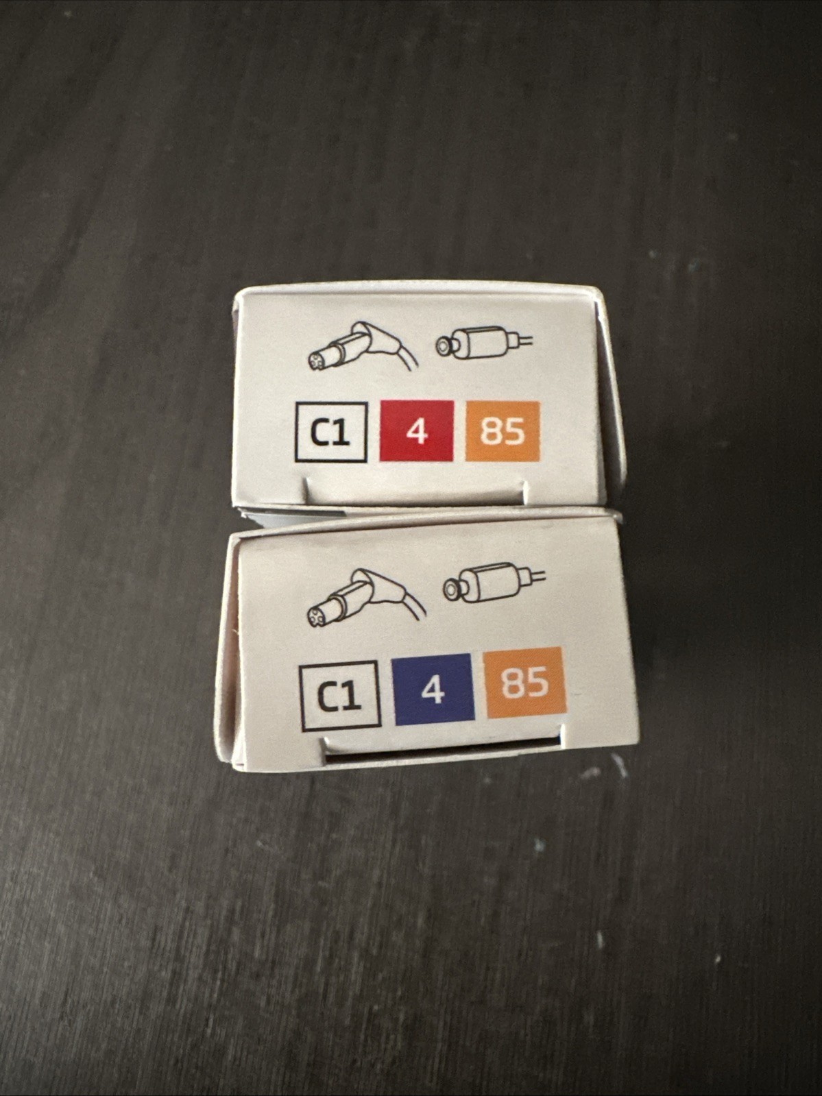 Set Of Oticon MiniFit C1 Detect (4-85-R, 4-85-L) Receivers Size 4