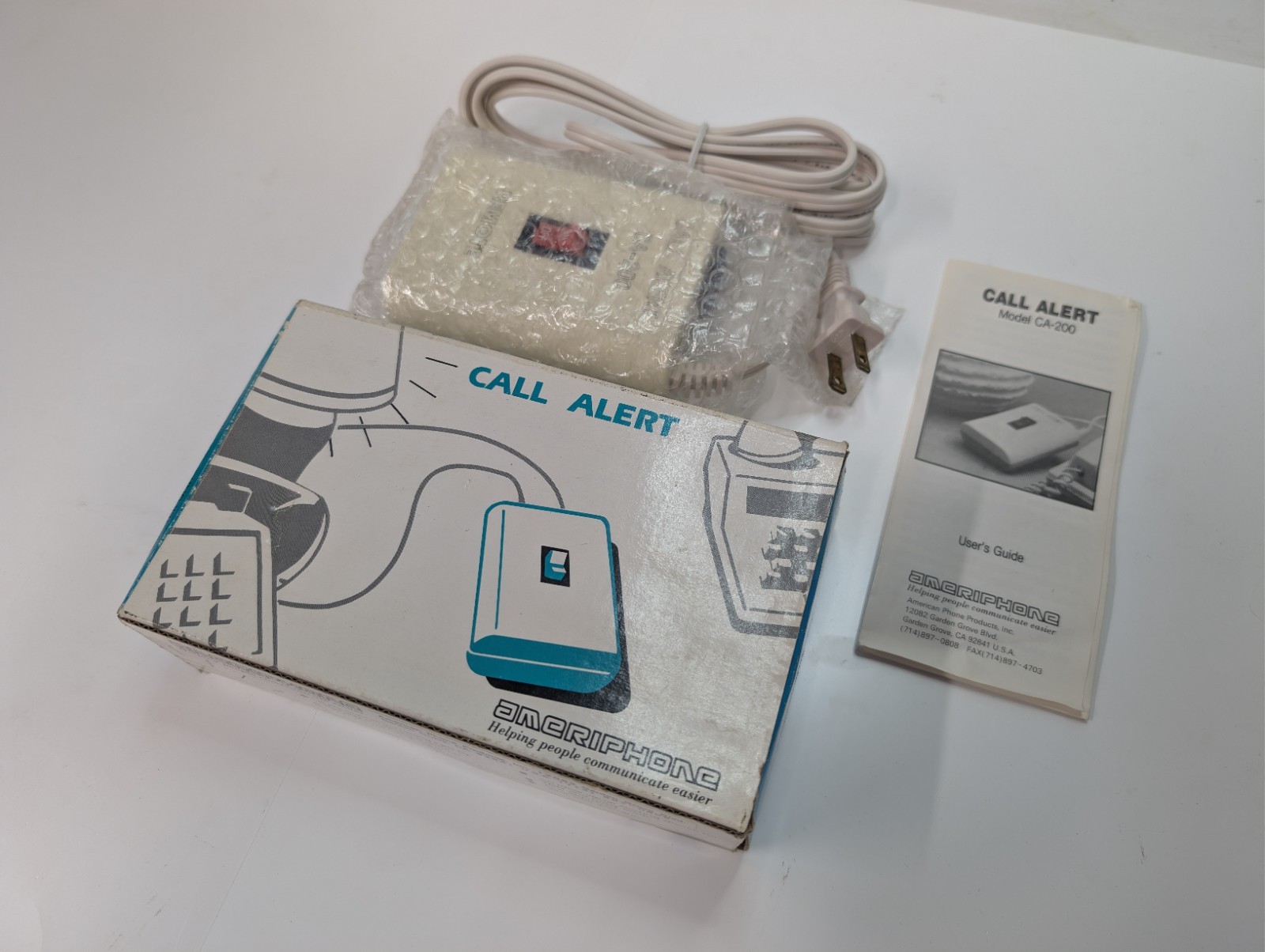 Ameriphone Call Alert CA-200 Master Remote Unit Phone Signal Alert System NEW