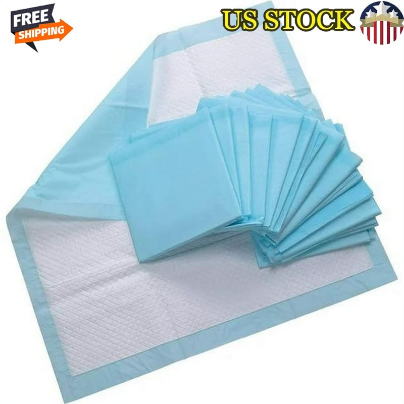 Disposable Underpads 23×36 In Absorbent Bed Pads Adults Children Pets 150 Pack