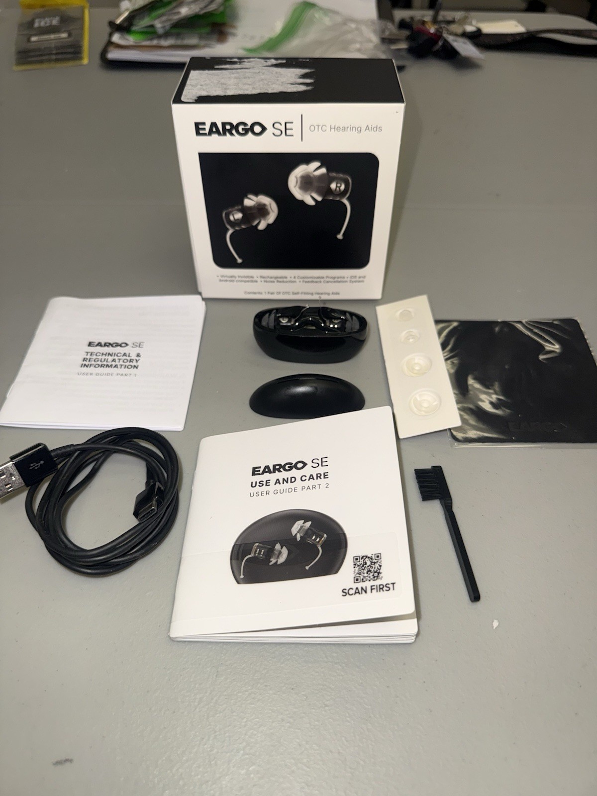 EARGO SE OTC Self-Fitting Hearing Aids Pre-Owned