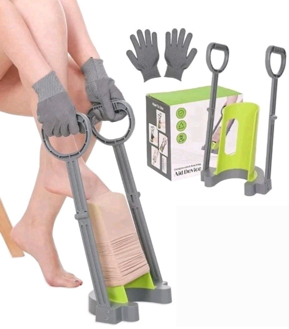 Compression Sock Aid Device – (Device Only, No Gloves)