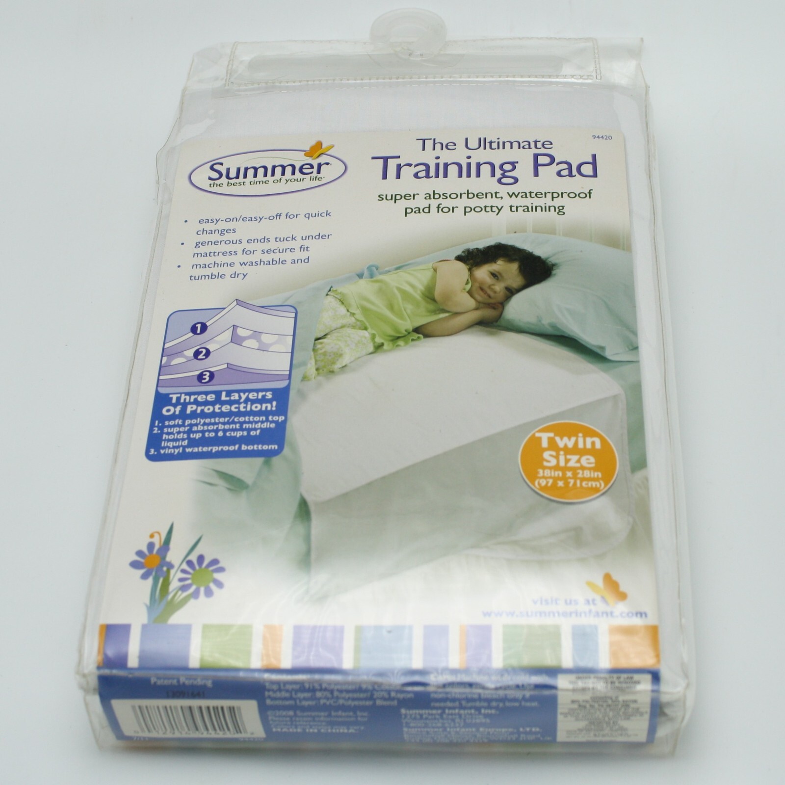 Twin Waterproof Bed Potty Training Pad – for Twin Bed 28″ x 38″