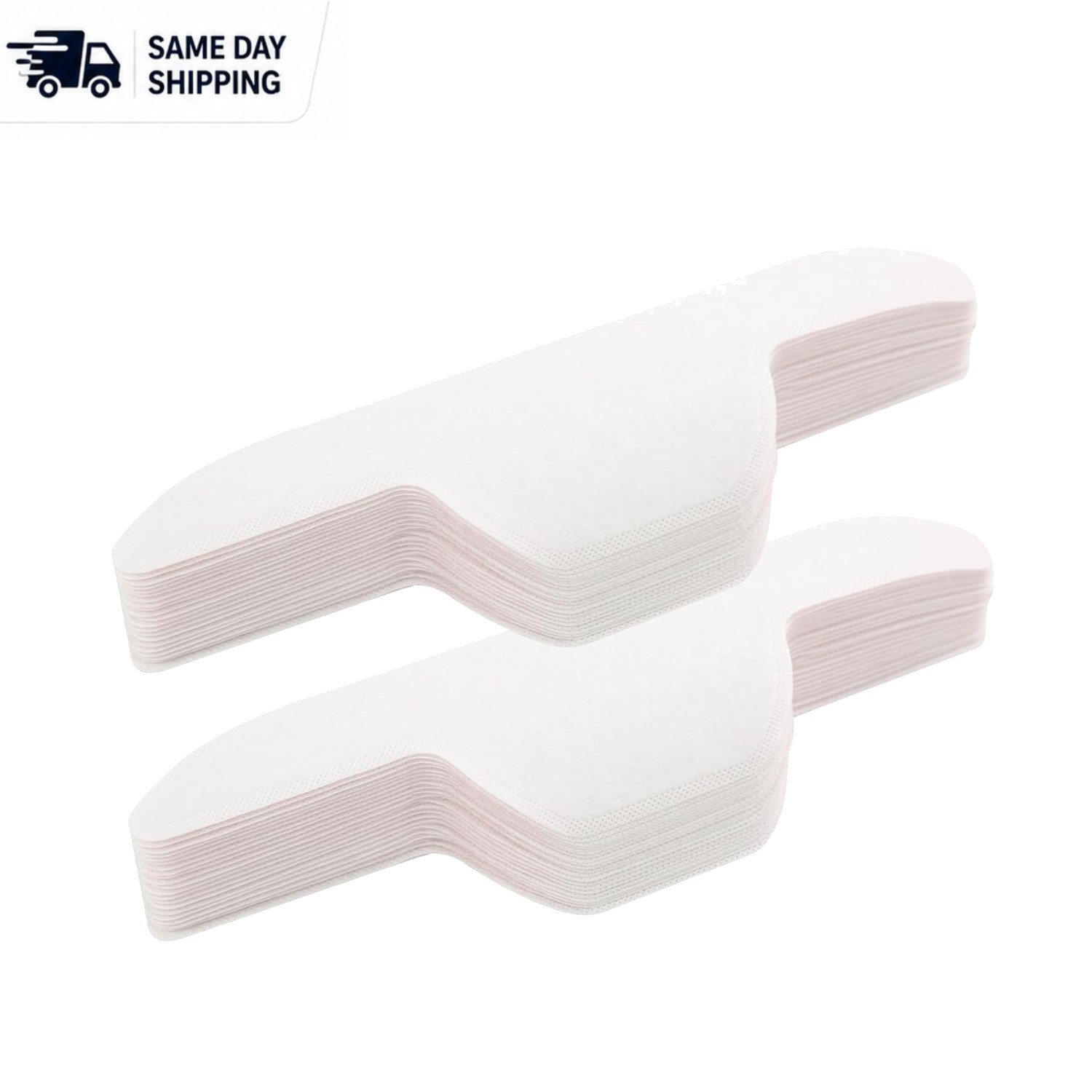 80 Pack Invisible Sweat Pads – Odorless Disposable Collar Protectors for All