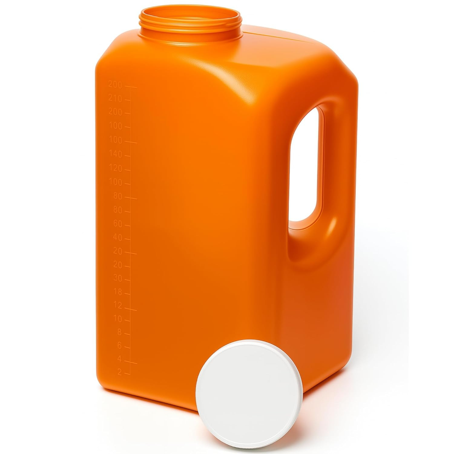 Vakly 24-Hour Urine Collection Bottle 1 – Large Graduated Container with Easy-Gr
