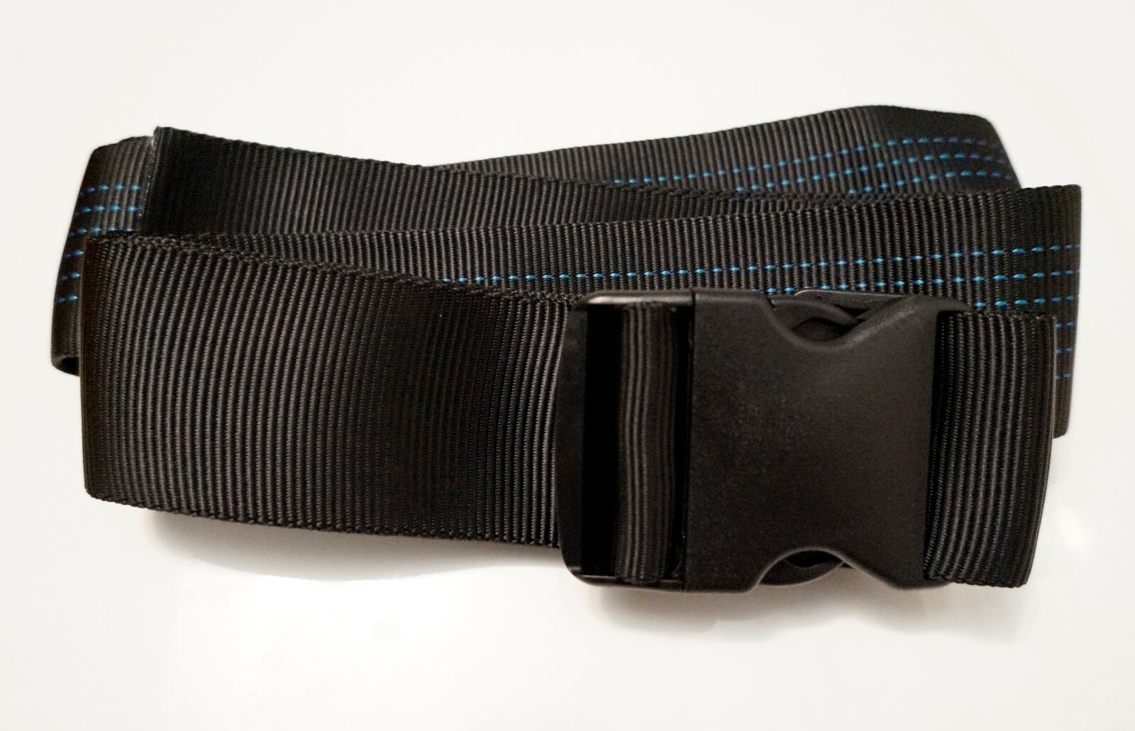 PHYSICAL THERAPY MOBILIZATION BELT STRAP TUBULAR WEBBING BLACK