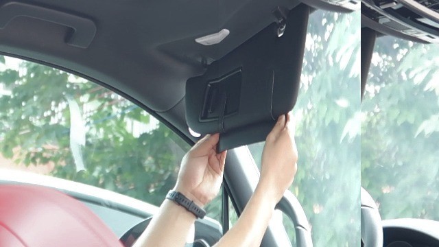 Portable Handicap Placard Holder – Transparent Disability Parking Protector Slee