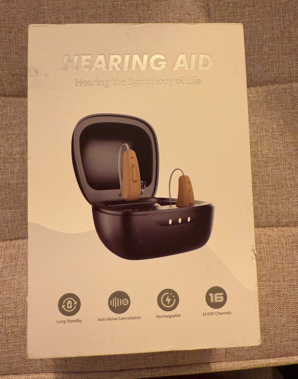 Hearing Aids, w/Noise Cancelling, Amplifier, Model: M2231