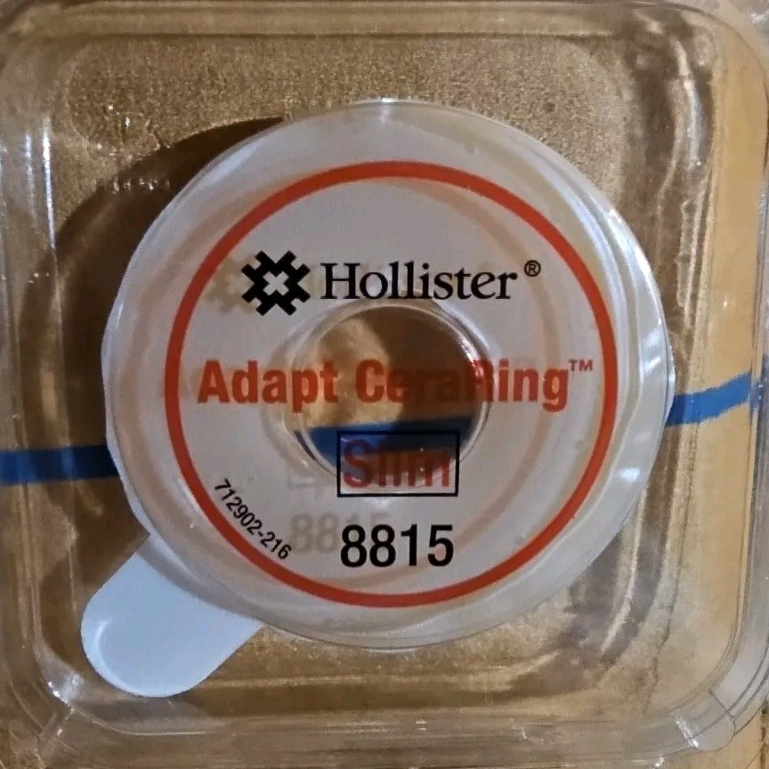 4 Each Hollister 8815 Adapt CeraRing Slim Ostomy Barrier Ring 2 inch New