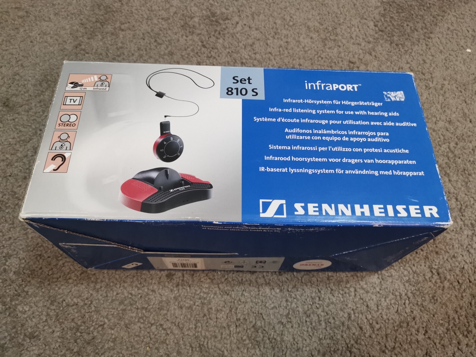 Sennheiser Infraport Set 810 S Boxed