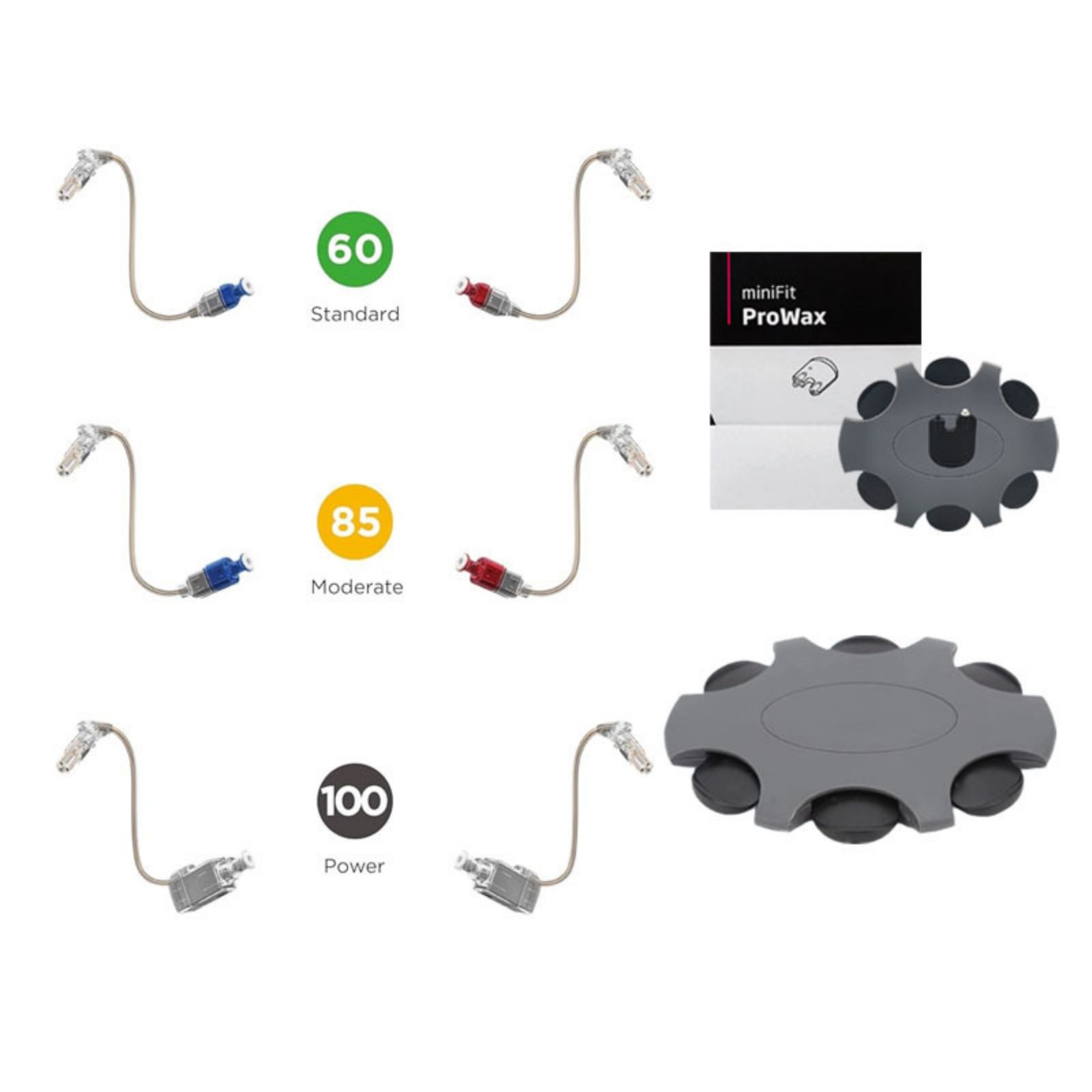 3Pcs Durable Wax Guard W/18 Filters For Oticon Standard Speaker/Hearing Aid