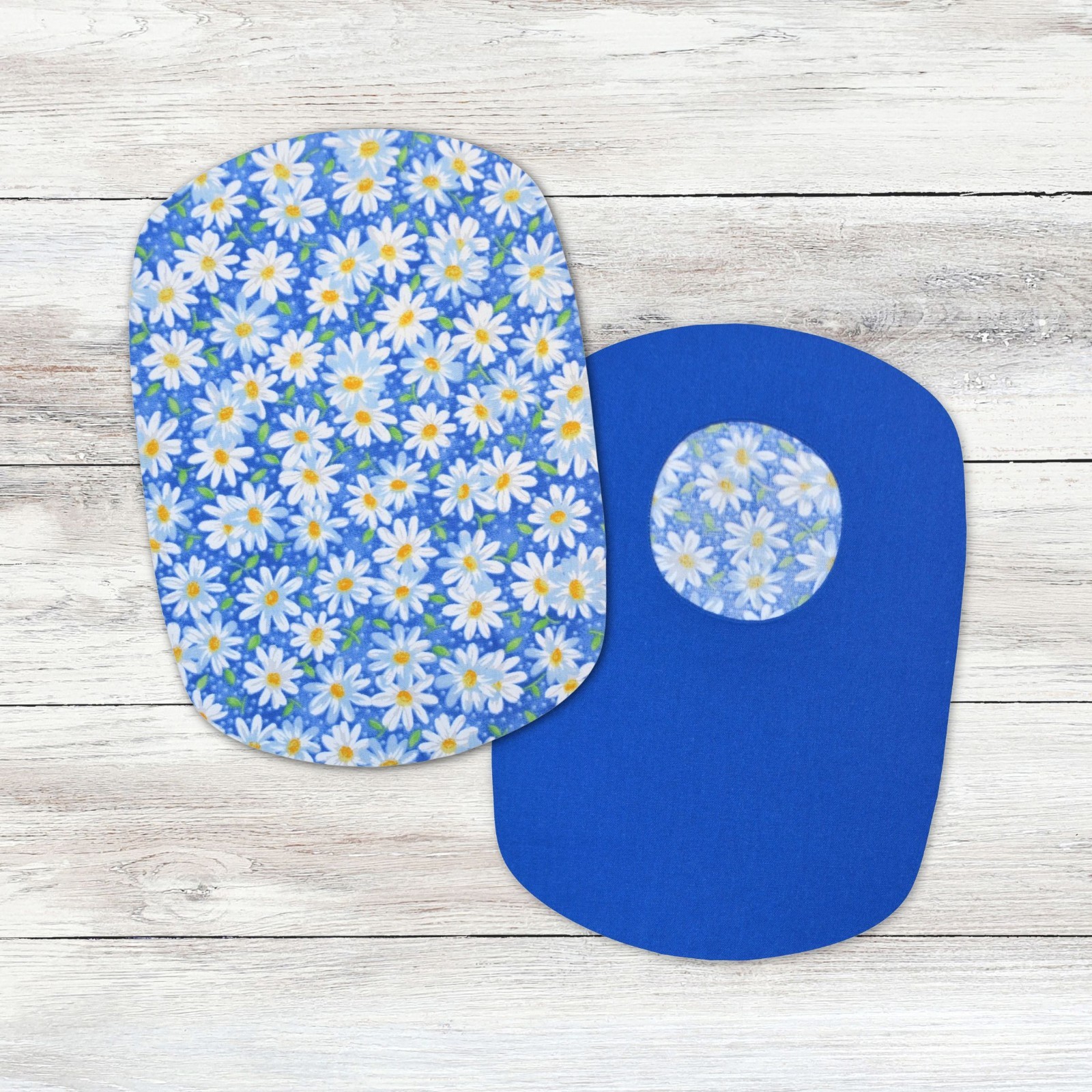 Women’s Ostomy Bag Cover Ileostomy Colostomy Urostomy Pouch Cover – Blue Daisies