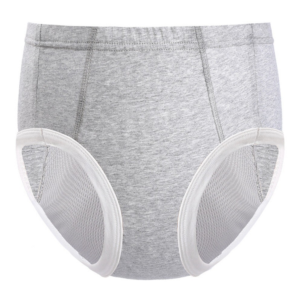 Men Adult Women Elderly Washable Incontinence Briefs Leak-proof Underwear L-3XL