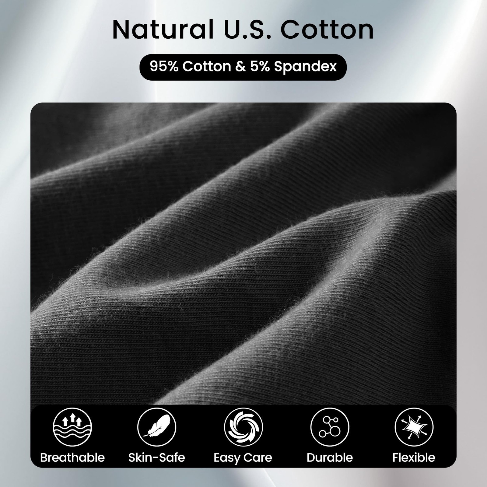 Cotton Incontinence Underwear for Women Odor Control Leak Proof Panties Postp…