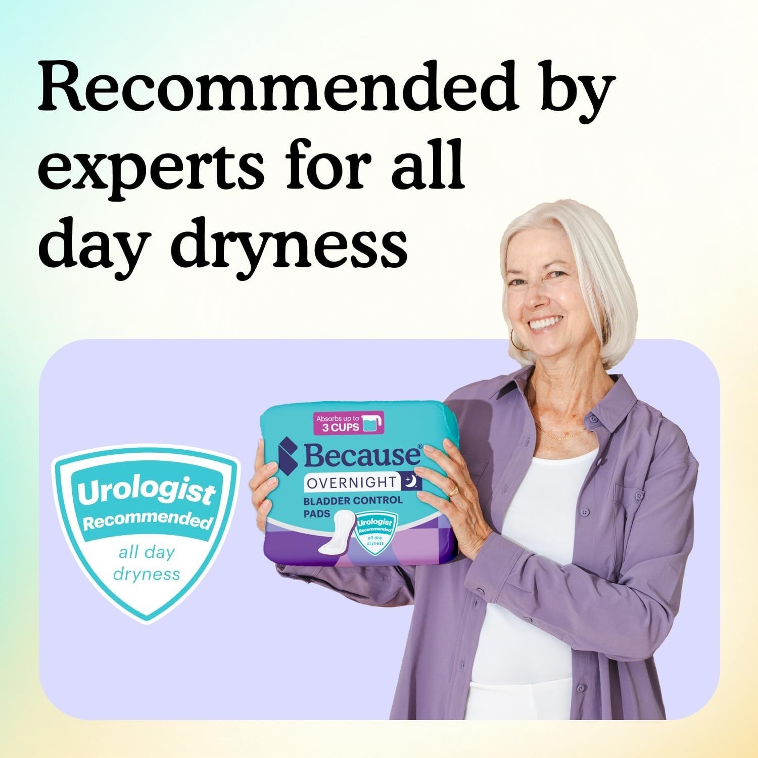 Extra Heavy Absorbency Overnight Pads for Women – 20 Count, Chlorine-Free