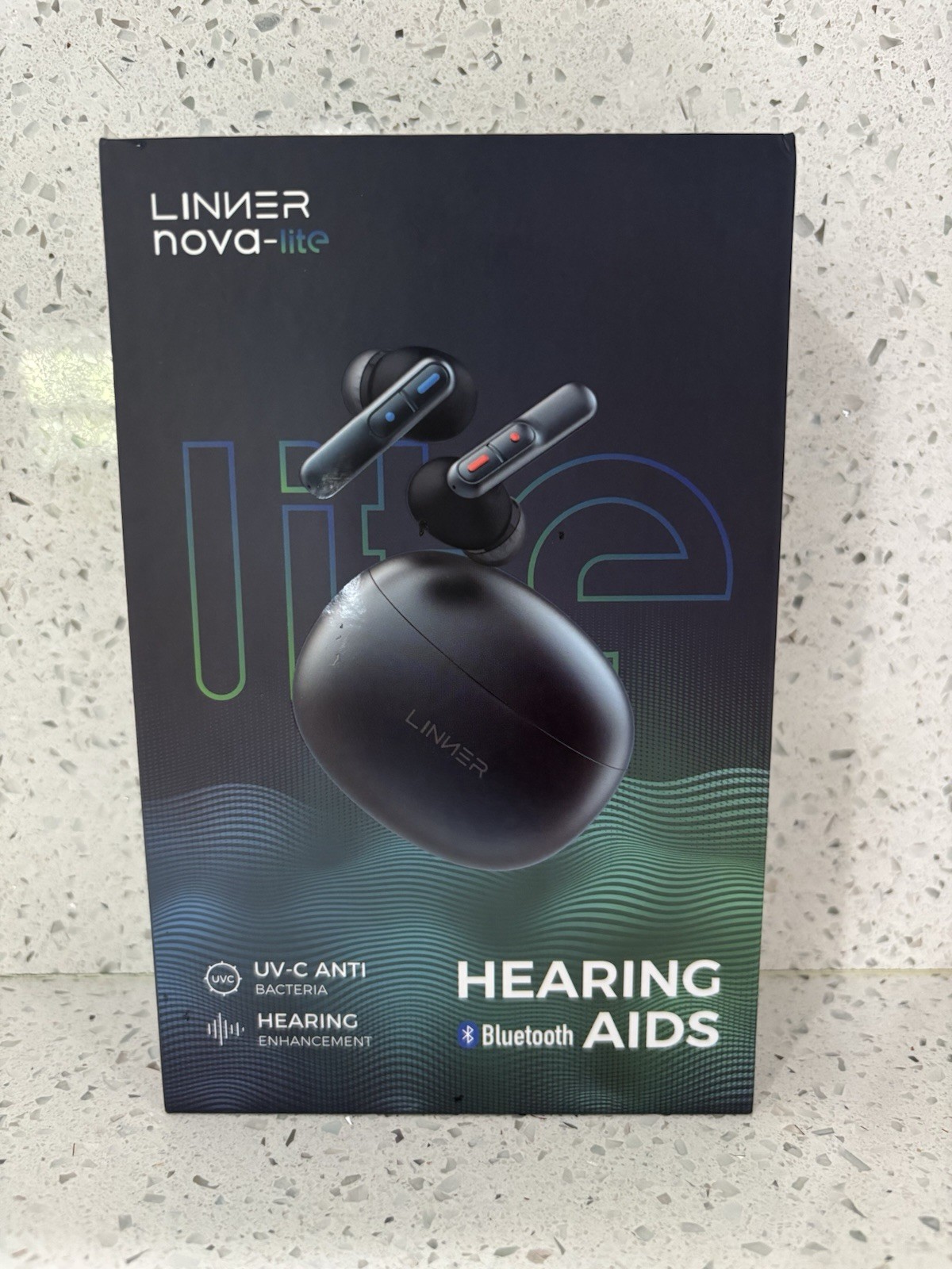 LINNER Nova Lite Bluetooth Hearing Aids Rechargeable