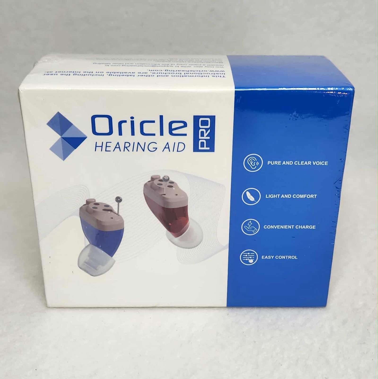Oricle Pro Hearing Aids for Seniors – 16 Channel Hearing Aids JH-A17BT Sealed