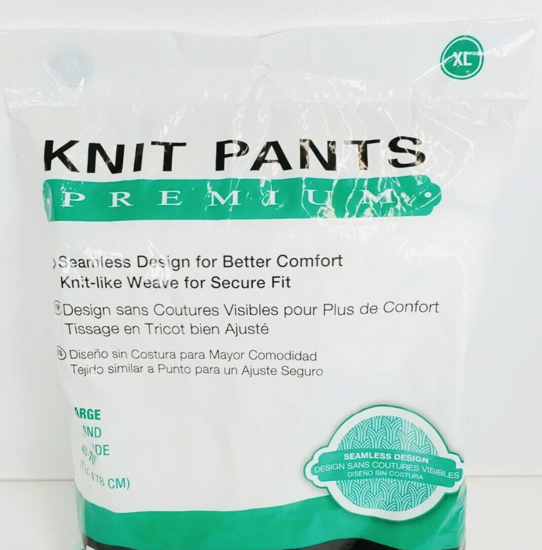 Medline MSC86400 Premium Knit Incontinence Underpants, XL (Pack of 3)
