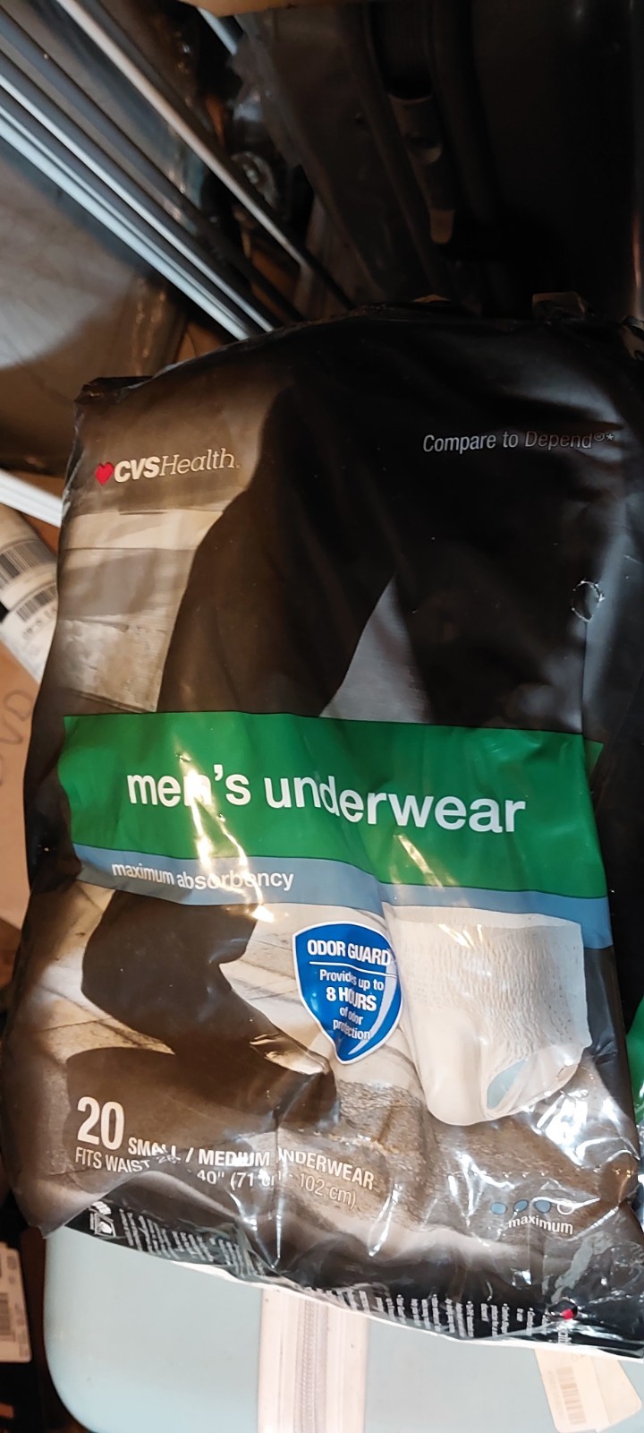 CVS men’s underwear medium 17 pack