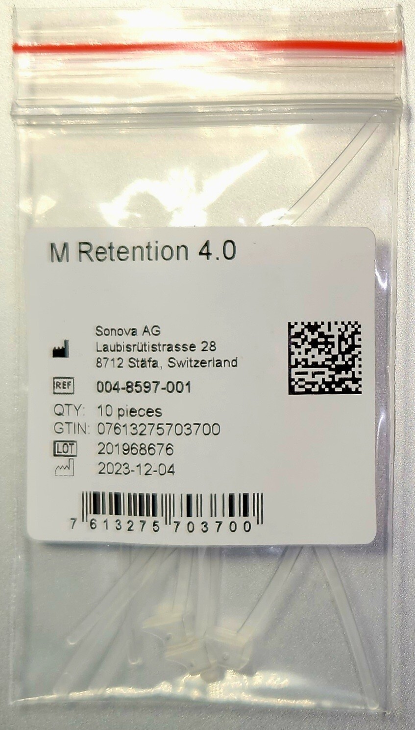 New Phonak Marvel (M Retention Tail 4.0) Speaker Receiver Sport Lock 10/pak USA