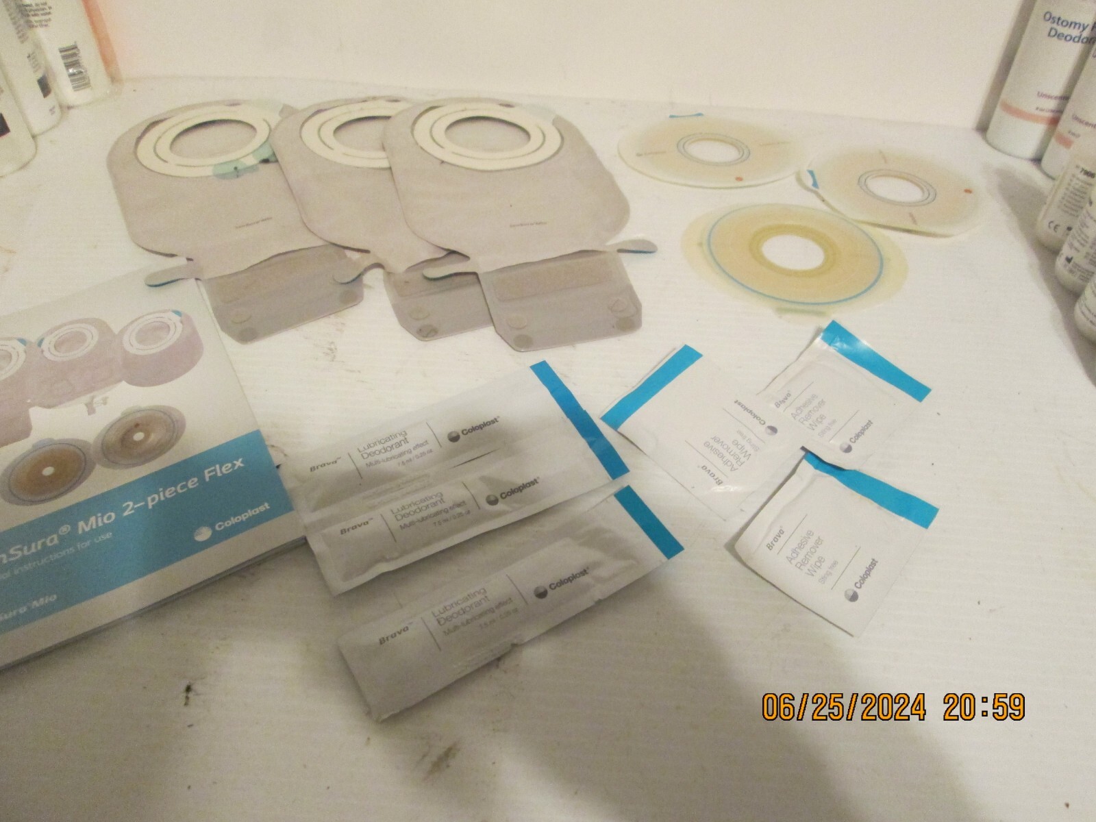 3 Coloplast Sensura Mio 2 piece Flex kits
