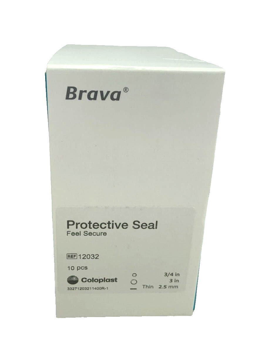 BX/10 Coloplast Brava 12032 Protective Seal, 3/4″ Opening, 3″ Ring Exp 26