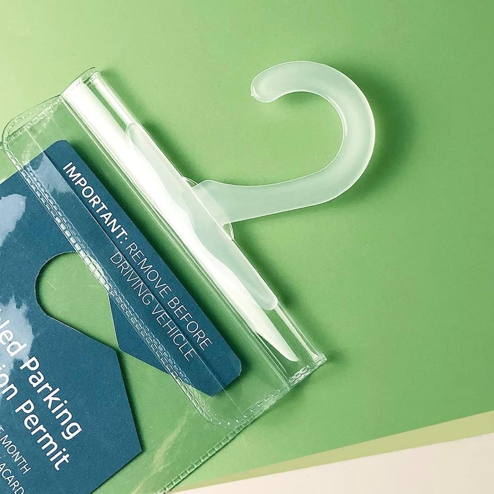 Handicap Placard Holder – Ultra Transparent Disabled Parking Permit Placard P…