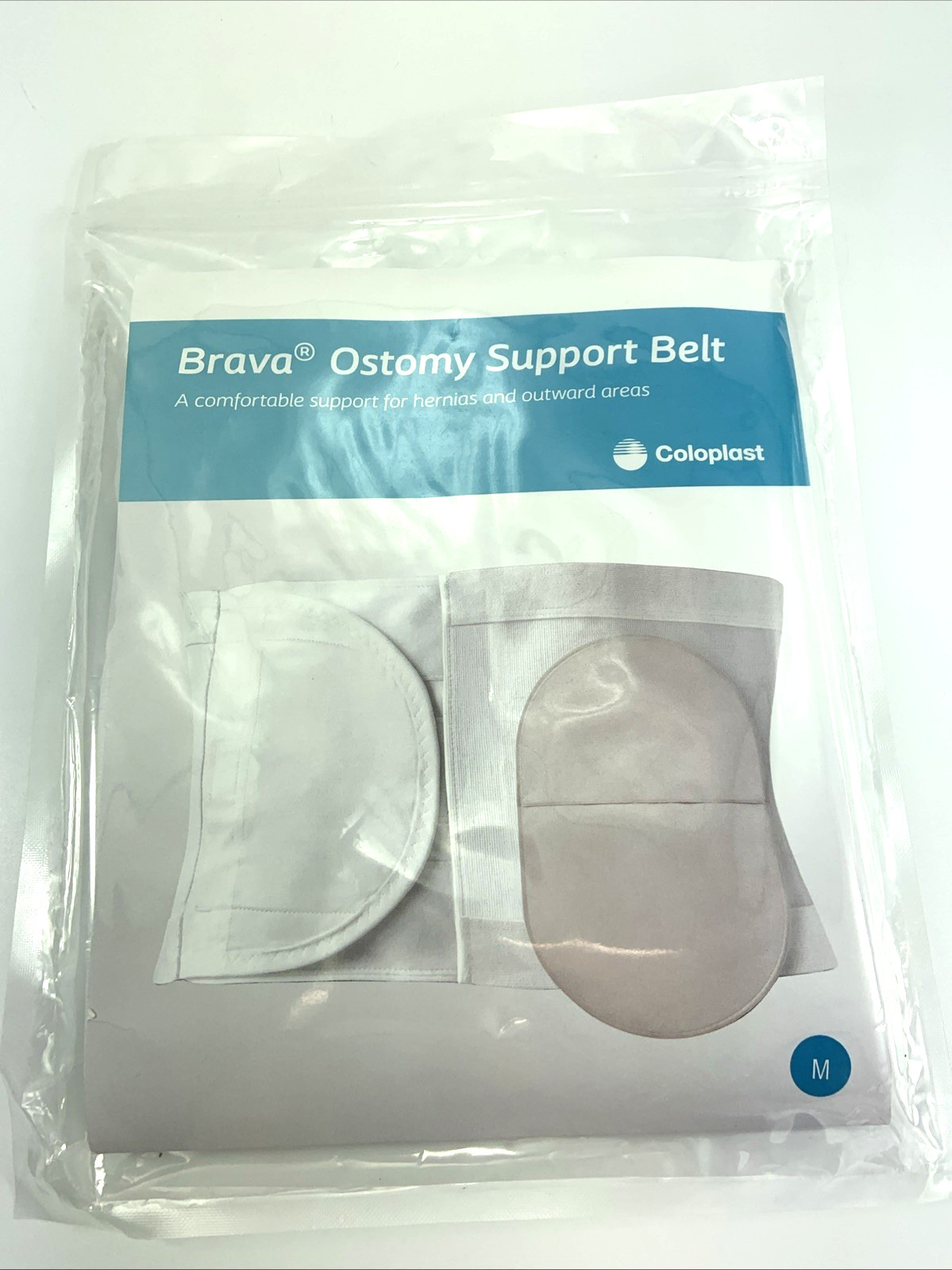 1 Coloplast Brava Ostomy Support Belt 12004 Medium 31″ – 35″ Exp 11/26