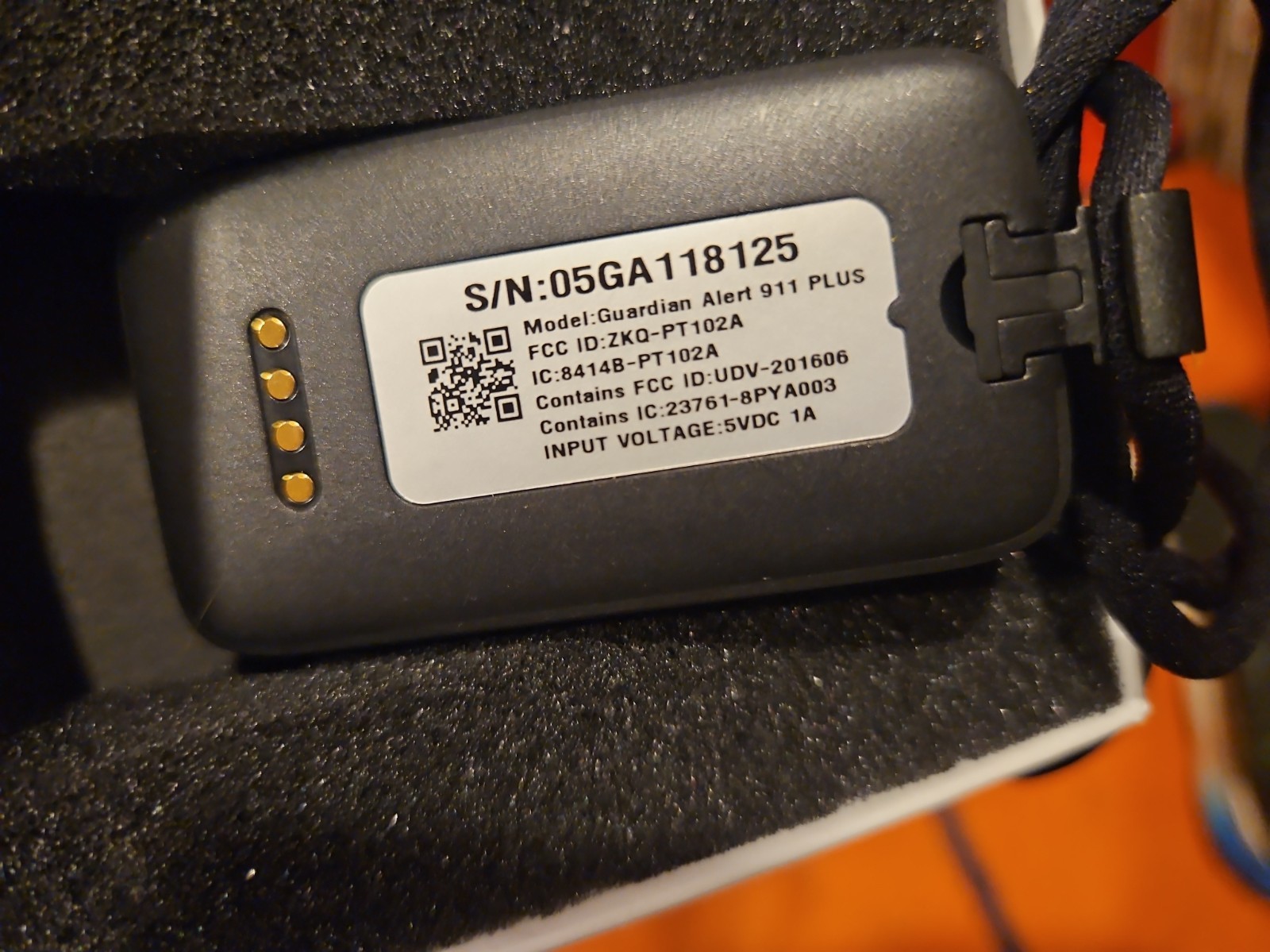 LogicMark Guardian Alert 911 Plus With Fall Detection 4G LTE Untested.