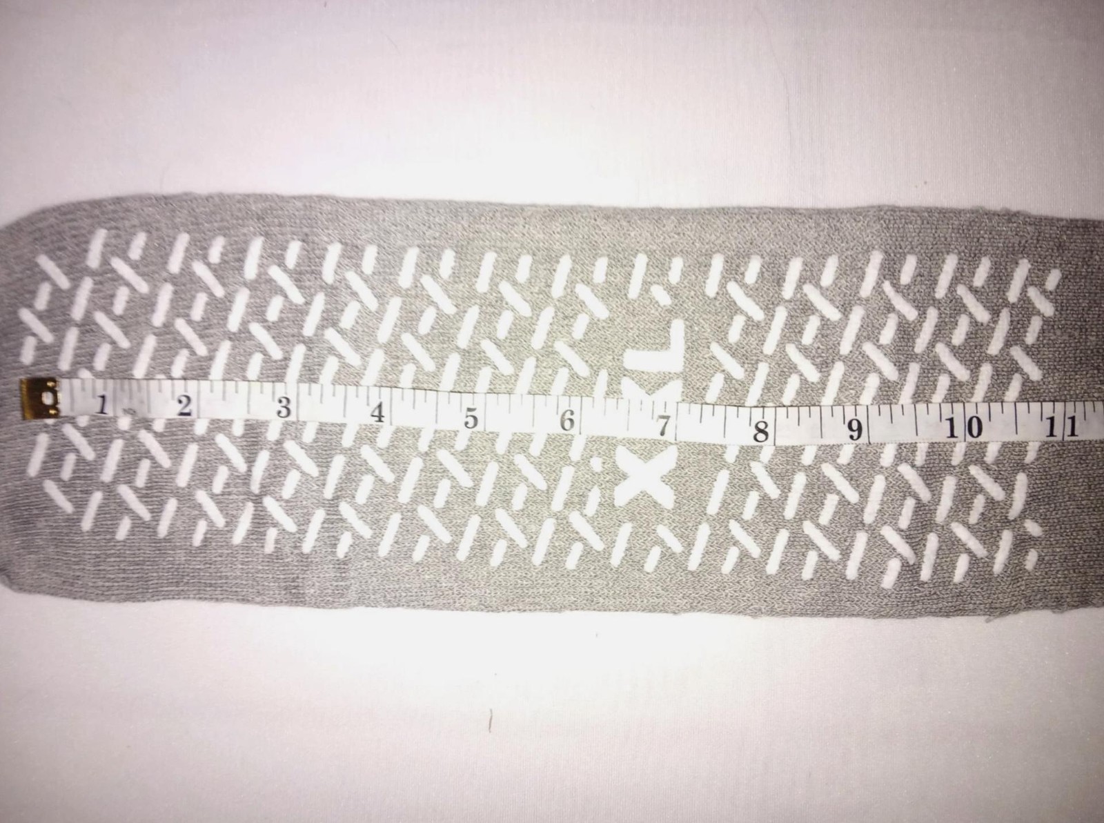 4 Pairs Hospital Socks NON Skid Slip Double Knit Gray Yoga Size XXL NEW