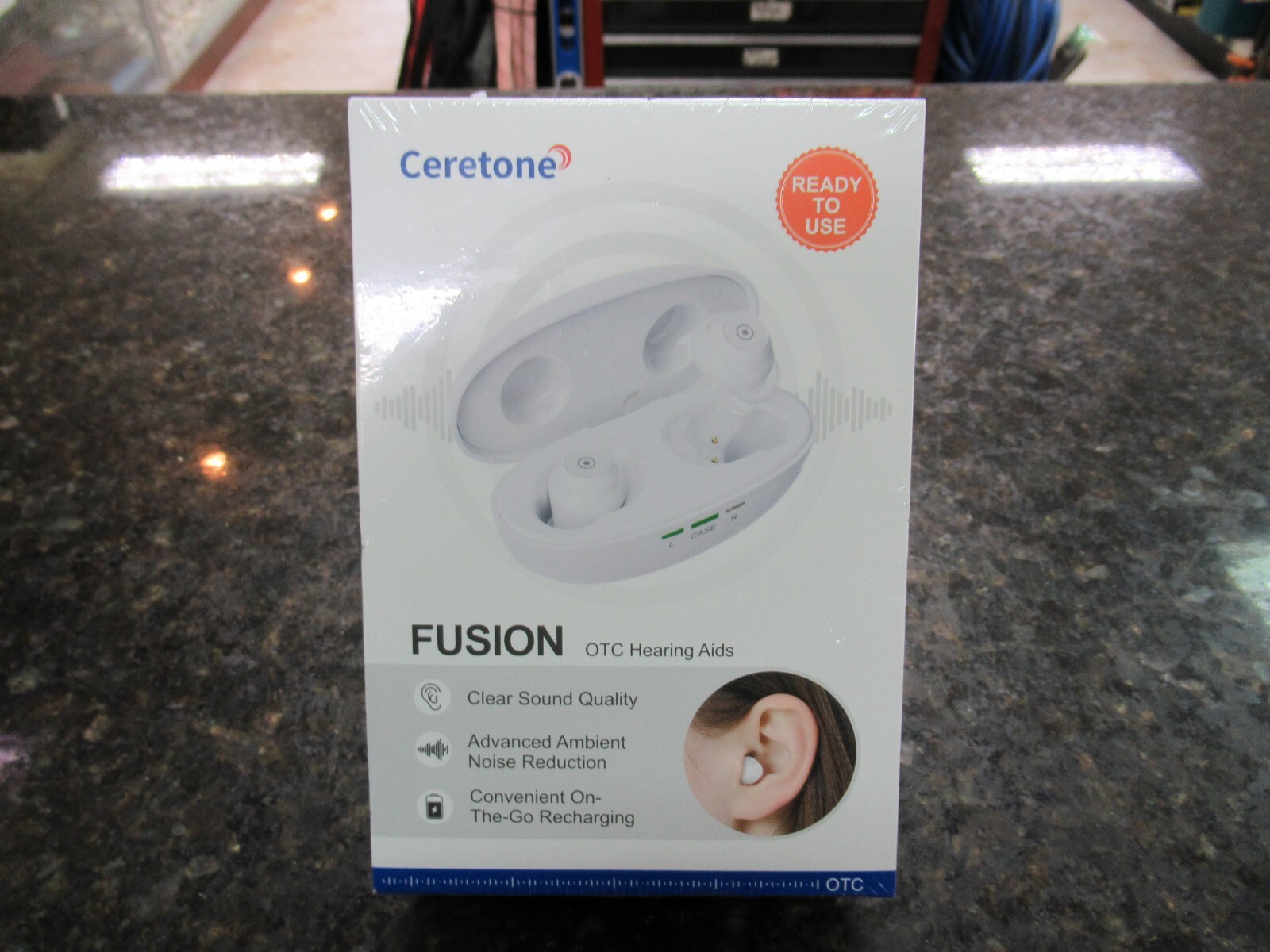 Ceretone Fusion OTC Hearing Aids (CE-A61AT) – NEW SEALED