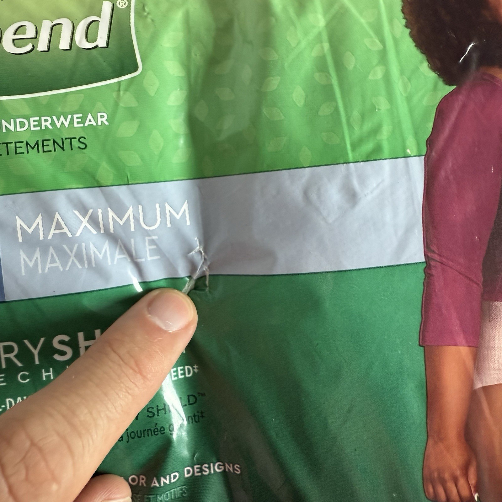 Depend FIT-FLEX Underwear for Women Size: XXL – 22Ct Damaged Package READ*